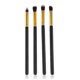 thumbnail image 2 of 2 Set of 8pcs Professional Makeup Brush Cosmetic Eyeliner Blushes Brushes Portable Handle Makeup Tools for Woman (4pcs for One Set Black and White Gol, 2 of 2