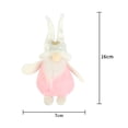 thumbnail image 5 of Sijiali Gnome Christmas Ornament Lovely Fine Workmanship Portable Santa Claus Gnome Plush Doll Xmas Tree Pendants for Party, 5 of 10