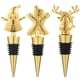 thumbnail image 1 of 3pcs Christmas Vine Stoppers Botella Stoppers Party Bottle Stoppers Botella de vino Cabas, 1 of 6