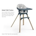 thumbnail image 3 of Asiento de bebé Stokke Clikk Cojín de algodón orgánico gris nórdico, 3 of 6