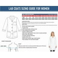 thumbnail image 5 of Personalized Embroidered Long Lab Coat for Women Add Your Name Text Custom Medical Laboratory Coat (White-2XL), 5 of 8