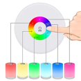 thumbnail image 2 of Jinsinto Night light led touch control lighting chargeable smart table camp lamp colorful, 2 of 6