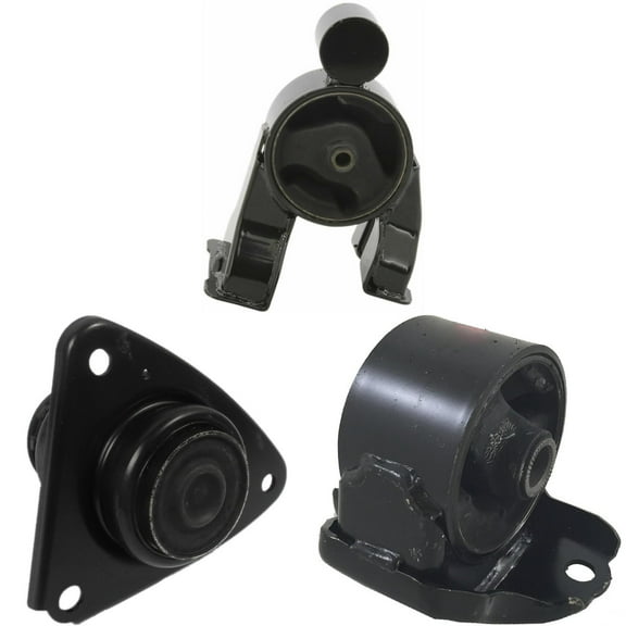 CF Advance Compatible with Kia 10-13 Forte, Forte Koup, Forte5 2.0L 2.4L Front, Front Right and Rear Engine Motor Mount for Automatic Transmission Set 3PCS A71017 A7160 A7148 2010 2011 2012 2013