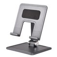 thumbnail image 2 of Soporte plegable para computadora portátil de escritorio Estable de ángulo ajustable conveniente multifuncional Gris Hugo Soporte plegable para computadora portátil, 2 of 10
