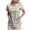 Light Green, variant on Easter Scrub Tops Women Stretchy Vneck Short Sleeve Cute Bunny and Eggs Printed Nurse Working Uniforms with 2 Pockets (Blue, M)
