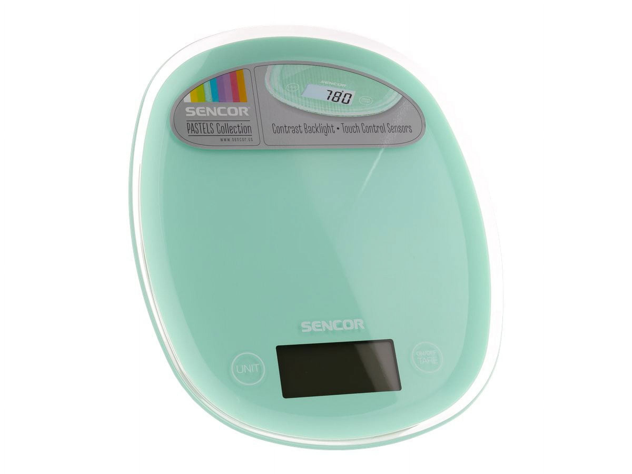 Sencor SKS32BL Digital Kitchen Scale with Display, Forget-Me-Not Blue