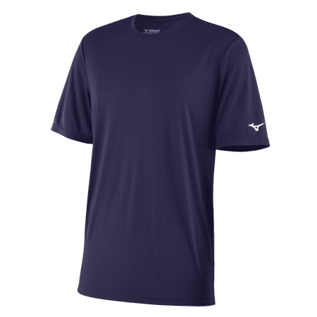 UPC: 0889961545474 | Mizuno Mizuno Nxt Short Sleeve Tee Size Large Navy (5151)