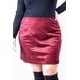 thumbnail image 4 of Falda corta de gamuza Roman Fashion Tallas Extras 3073 Vino 36, 4 of 6