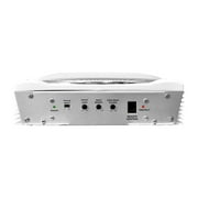 Lanzar Waterproof 1000W Slim Marine Subwoofer, 3 in, White