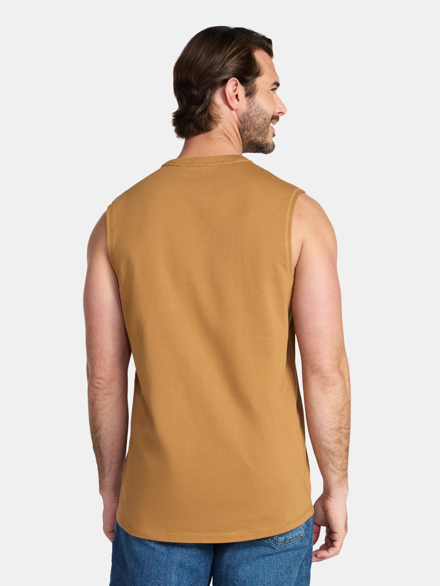 Brahma Men's & Big and Tall Men's Muscle Tee, Sizes S-3XL