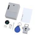 thumbnail image 2 of Kit De Bloqueo Oculto Por Inducción Magnética Sin Perforaciones Para El Hogar, Gabinete, Joyería, Gris, Puerta única Sunnimix gabinete de bloqueo por inducción rfid, 2 of 8