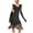 Black, variant on XFLWAM Women's 1920s Flapper Dress V Neck Great Gatsby Fringe Roaring Dresses with Sleeve for Formal Party Prom Club Wedding