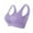 Purple, variant on Patlollav Womens Bras,Women Seamless Sports Bra Wirefree Yoga Bra with Removable Pads