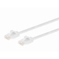thumbnail image 4 of Cable de conexión Monoprice Cat6, 10 pies, blanco, paquete de 12 unidades, UTP 24 AWG, 4 of 5