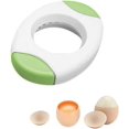 thumbnail image 1 of Nuevo práctico cortador de cáscara de huevo, para huevos duros o blandos, utensilio de cocina para romper cáscaras (verde) brillar Electrónica, 1 of 5