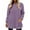2# Dark Purple, variant on Huankd Fleece Sweatshirts for Women Mock Turtleneck Fall Winter Warm Sweater Plus Size Tunic Pullover Tops with Pockets Dark Purple S