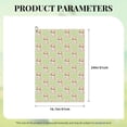 thumbnail image 4 of Easygdp Rabbit With Tie Golf Towel 24x16in for Men and Women with Carabiner Clip for Easy Attachment, 4 of 8