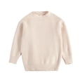 thumbnail image 1 of URMAGIC Baby Girl Boy Crewneck Knit Tops Toddler Kid Fall Winter Loose Pullover Sweater,18-24 Months, 1 of 12