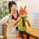 thumbnail image 3 of Zootopia zorro de peluche Nick Rabbit Judy muñeca de juguete regalo para niños, 3 of 5
