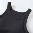 thumbnail image 4 of cfhntfmh Tank Tops for Women Ribbed Soft Sleeveless Cropped Racerback Going out Tops Stretch Crewneck Athletic Sports Shirts, 4 of 6