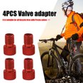thumbnail image 4 of Adaptador de válvula de bicicleta 4pcs Presta a EE. UU. Adaptador de válvula estadounidense Convertidor Adaptador de aleación de aluminio Bicicleta Hugtrwg Para estrenar, 4 of 7