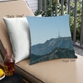 thumbnail image 1 of Ahgly Company Sites Hollywood Outdoor Throw Pillow, 18 inch by 18 inch, 1 of 6