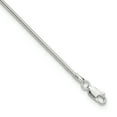 thumbnail image 2 of Sterling Silver 1.5mm Round Snake Chain with 1in ext. Anklet, 2 of 6