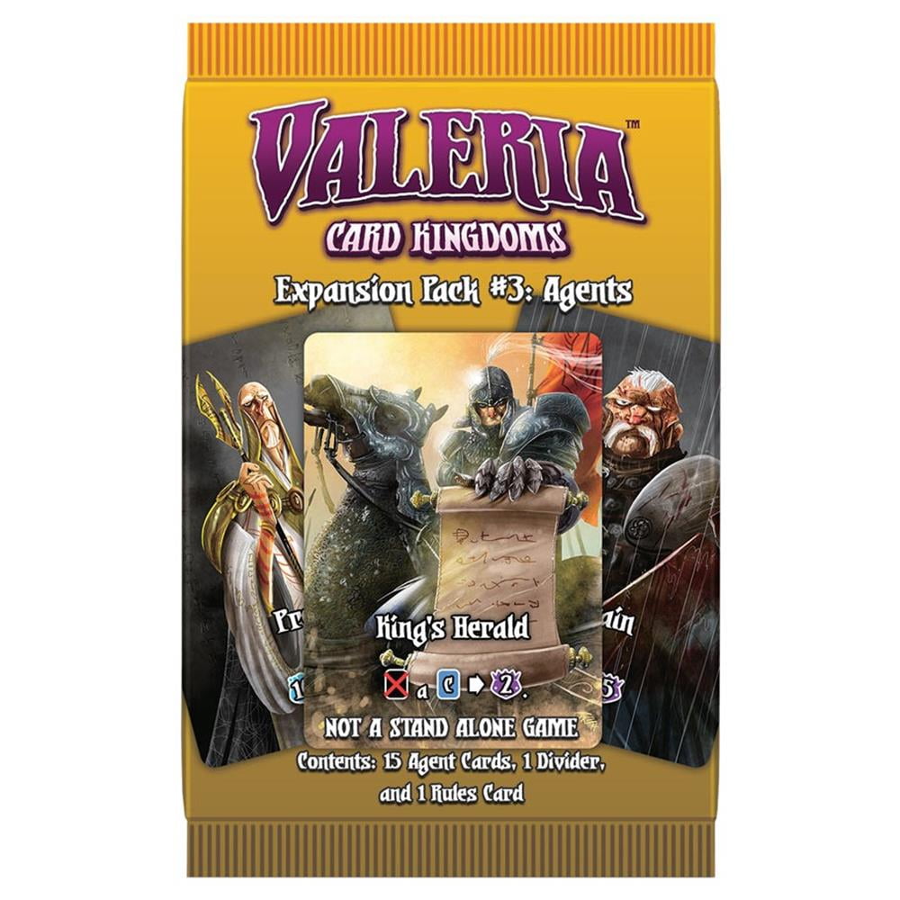 Valeria Card Kingdom Exp. 3 Agents Kingdoms Daily Magic Games