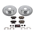 thumbnail image 3 of PowerStop Rear Z23 Evolution Sport Carbon-Fiber Ceramic Brake Pad and Drilled & Slotted Rotor Kit Fits: DODGE Select Models K5486, 3 of 10