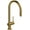 Brushed Gold, variant on Riobel Az101 Azure 1.8 GPM Single Hole Pull Down Kitchen Faucet - Chrome
