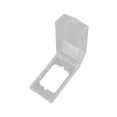 thumbnail image 1 of veasfak 120 Type Anti Splash Outlet Cover for Retrofit Siding Construction Dustproof Transparent, 1 of 9