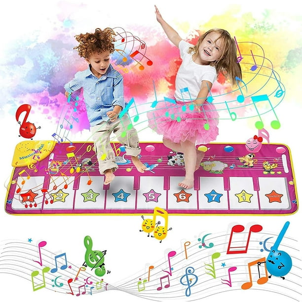 Tapis de danse, tapis de piano pour tout-petits, tapis de musique pour  bébé, tapis de