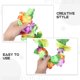 thumbnail image 3 of EXHUMKY 4 De Guirnalda Floral Artificial Para Fiesta Con Collar Y Diadema De Colores, 3 of 6