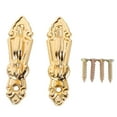 thumbnail image 1 of Screw Mount Curtain Tassel Tie Back Tieback Wall Hooks 12PCS Gold Tone, 1 of 7