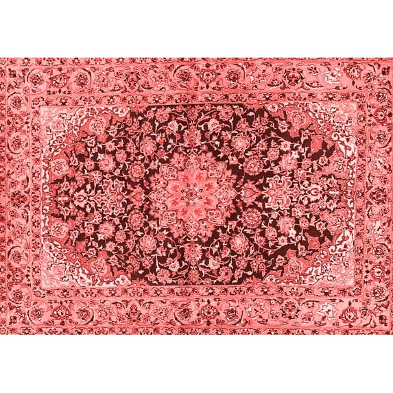 Ahgly Company Indoor Rectangle Persian Red Traditional Area Rugs, 6' x 9'