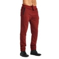 thumbnail image 3 of Indigo People  Men's Olive Cotton/Polyester 2-zip Joggers, 3 of 4