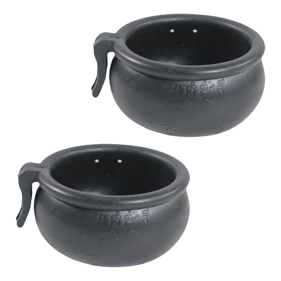 3. 2Pieces Professional Rubber Poultry Feeder, Safe Drinking Bowl for Chicken Training & Daily Use, Heavy Duty
