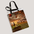 thumbnail image 2 of ABPHQTO White Barrel Vineyard Chianti Tuscany Italy Canvas Bag Reusable Tote Grocery Shopping Bags Tote Bag 14x16 inch, 2 of 2