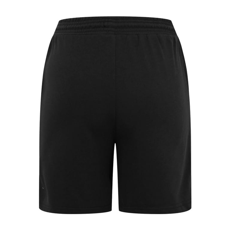 Huesdet Women's Bermuda Shorts Shorts with Pockets Yoga Walking