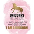 thumbnail image 2 of Kimberly, Allen 15x18 White Modern Wood Framed Museum Art Print Titled - Therefore I Am A Unicorn, 2 of 4