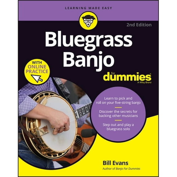 Bluegrass Banjo for Dummies: Book   Online Video & Audio Instruction, (Paperback)