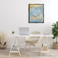 thumbnail image 4 of Stupell Industries Transitional Blue & Gold Organic Abstract Gray Floating Frame Canvas Art, 25 x 31, by Victoria Barnes, 4 of 8