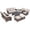 Brown/Beige, variant on Bellefurn Luxury 9 Piece Outdoor Patio Furniture Sets,High Back Outdoor Wicker Conversation Set with Swivel Rocker Chairs,Sofa,Coffee Table and Ottomans for Porch Balcony Deck