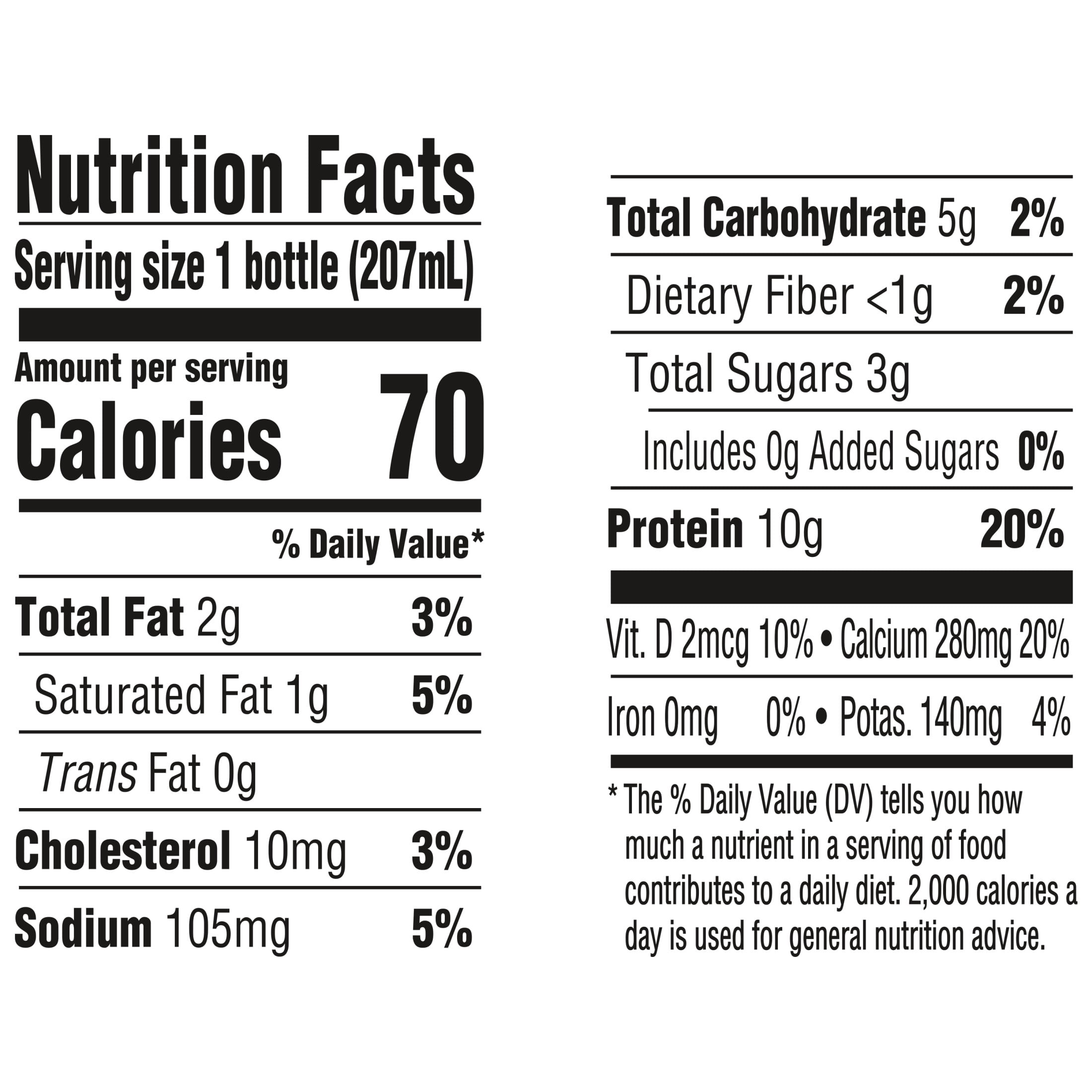 Too Good & Co. Mixed Berry Smoothie, Yogurt-Cultured Dairy Drink, Lower Sugar, 7 fl oz Bottle