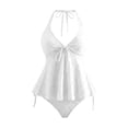 thumbnail image 5 of Homenesgenics Swimwear for Women 2026 Bikini Women's Two-piece V Neck Hanging Vacation Hot Summer Swimsuit Bathing Suit, 5 of 7