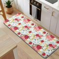 thumbnail image 5 of Pioneer Flower Floral Print Pattern Kitchen Rug Mat,Kitchen Runner Rugs Non Skid Washable,Decorative Kitchen Floor Mats for Kitchen,Sink,Laundry,17"x47.2", 5 of 7