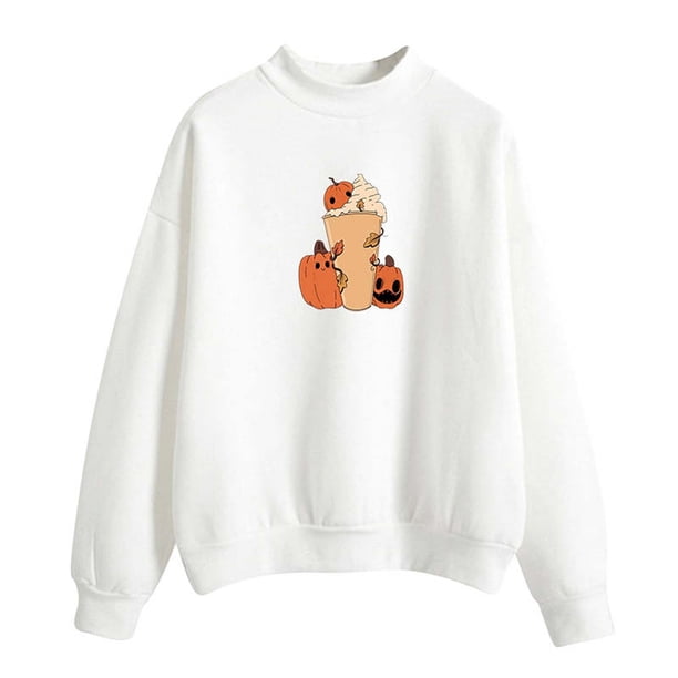 ICHUANYI Clearance Women Color Print Long Sleeve Plus Velvet Sweatshirt ICHUANYI "ICHUANYI"