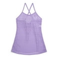 thumbnail image 2 of Wonder Nation Girls One-Piece Swimsuit and Cover Up Dress, 2-Piece, Sizes 4-18, 2 of 3