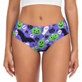 thumbnail image 1 of Fotbe Cute Halloween Calzones Estampados para Mujer – Ropa Interior de Algodón, Cómoda, Suave y Elástica-X-Small, 1 of 6