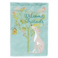 thumbnail image 1 of "Treasures BB7636GF Welcome Friends Italian Greyhound Decorative Garden Flag, Size, Multicolor" Caroline's Treasures BB7636GF, 1 of 1